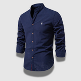 Camicia a maniche lunghe da uomo Premium, resistente e confortevole