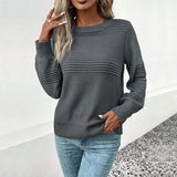 Donna - Maglione lavorato a maglia - Stile confortevole