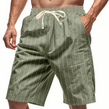 Varel | Pantaloncini casual da uomo a righe