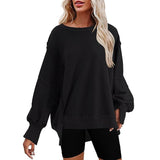 Donna - Felpa oversize - Stile casual