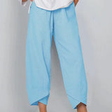 Pantaloni estivi cropped chic da donna – Pantaloni leggeri ed eleganti