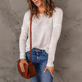 Donna - Maglia elegante e casual - Taglio ampio