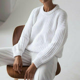 Donna - Maglione in maglia - Stile durevole e artigianale