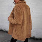 Donna - Morbido cappotto aperto - Morbido cappotto over