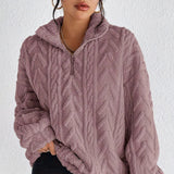 Donna - Maglia in pile con collo alto