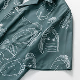 Varel | Camicia stampata a maniche corte