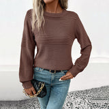 Donna - Maglione lavorato a maglia - Stile confortevole