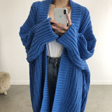 Donna - Cardigan aperto sul davanti con dettagli casual
