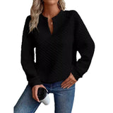 Donna - Maglione alla moda - Stile maglia accogliente