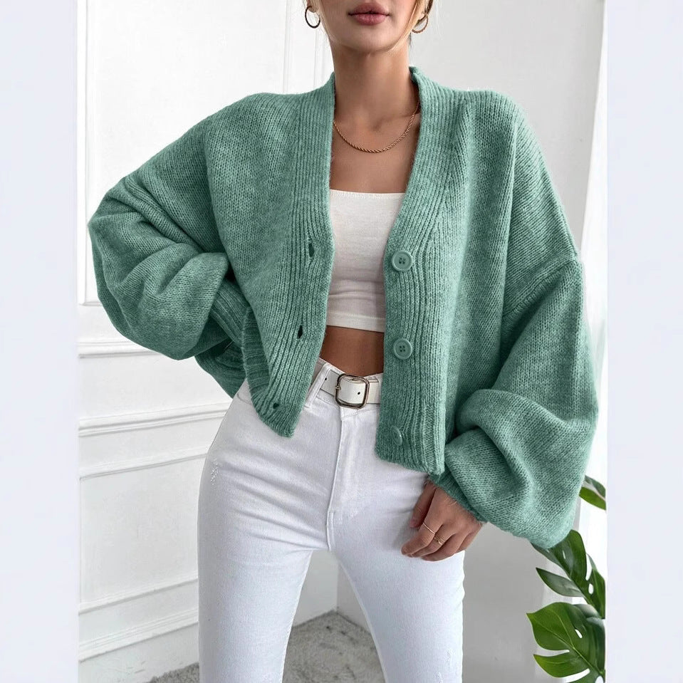 Donna - Cardigan oversize - Taglio ampio