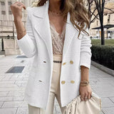 Donna - Blazer elegante con dettagli classici a bottoni