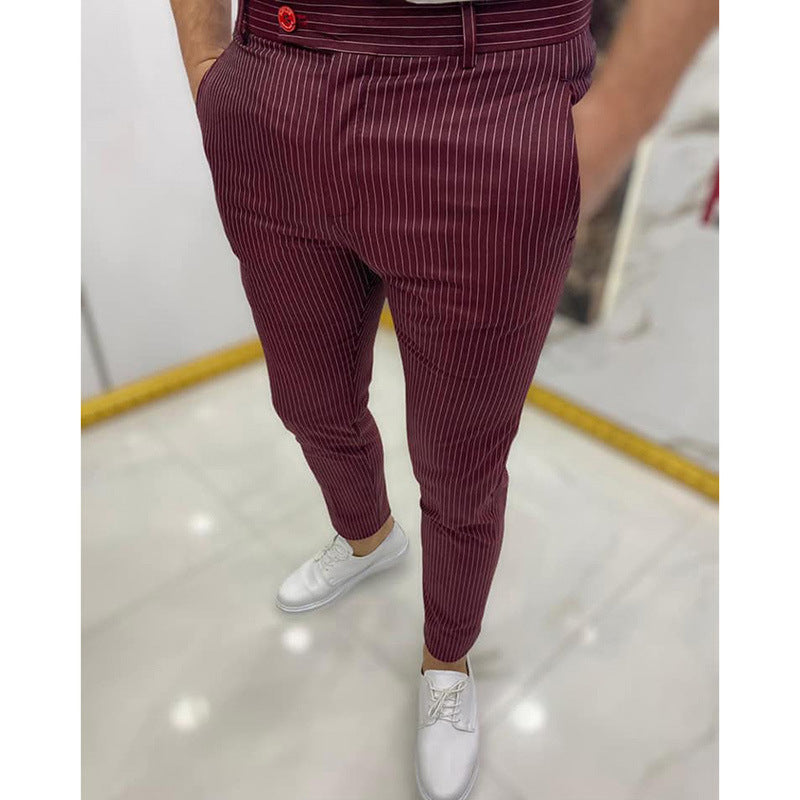 Varel | Pantaloni casual slim fit