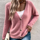 Donna - Cardigan in maglia morbida - Stile casual