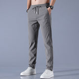 Pantaloni da golf elasticizzati sartoriali di qualità superiore da uomo