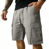 Varel | Pantaloni cargo corti leggeri per uomo