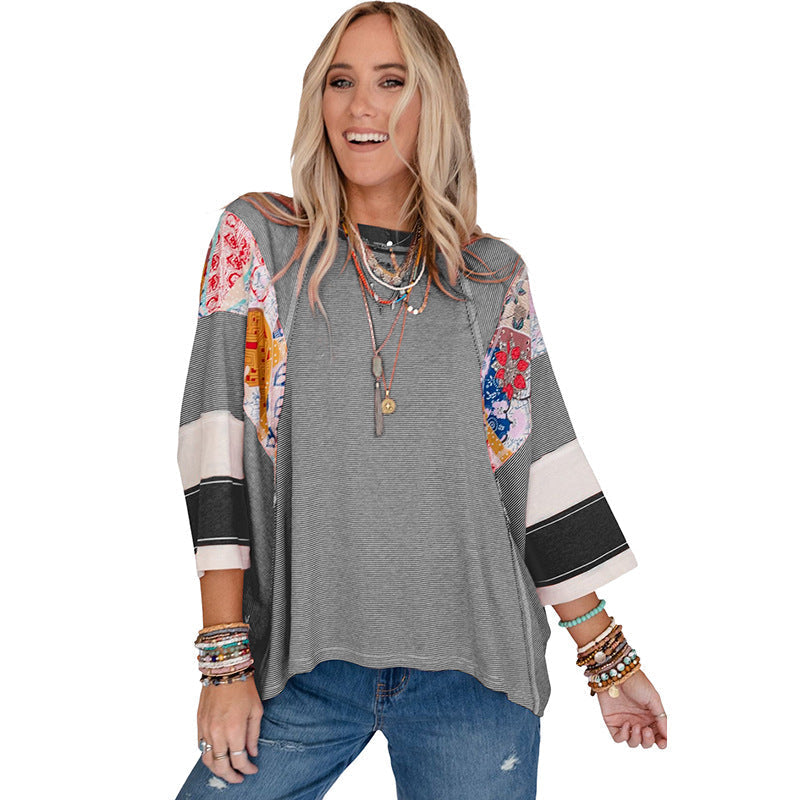 Top Oversized Donna – Casual, Adatto per Primavera e Estate
