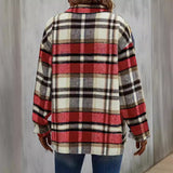 Donna - Giacca con camicia a quadri - Stile casual