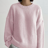 Donna - Maglia oversize - Stile girocollo
