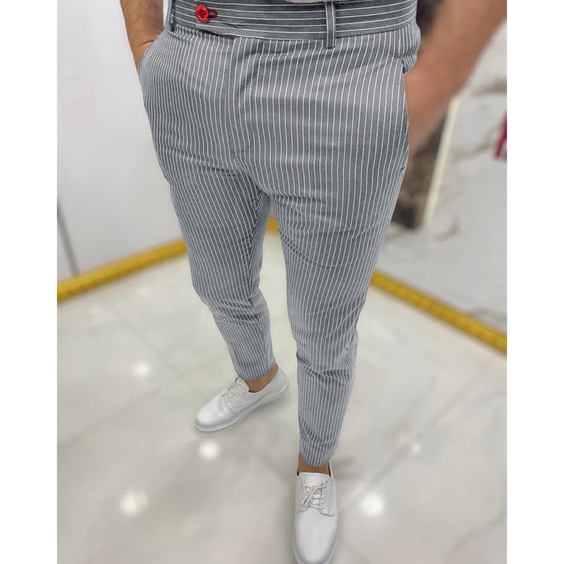 Varel | Pantaloni casual slim fit