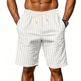 Varel | Pantaloncini casual da uomo a righe