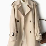 Cappotto Trench Donna Doppiopetto – Stile Classico Elegante