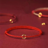 Bracciale Donna Intrecciato a Mano – Forma Circolare, Adatto per Uso Casual e Quotidiano