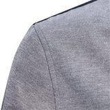Camicia Slim Fit da Uomo – Con Collo Button-Down e Taschino, Adatta per Lavoro e Uso Quotidiano