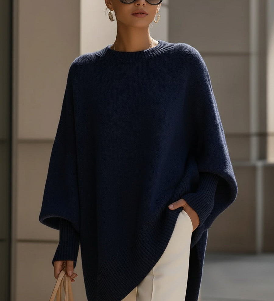 Maglione Oversize Donna | Asimmetrico e Girocollo