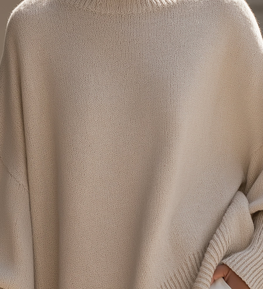 Maglione Oversize Donna | Asimmetrico e Girocollo