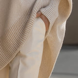 Maglione Oversize Donna | Asimmetrico e Girocollo