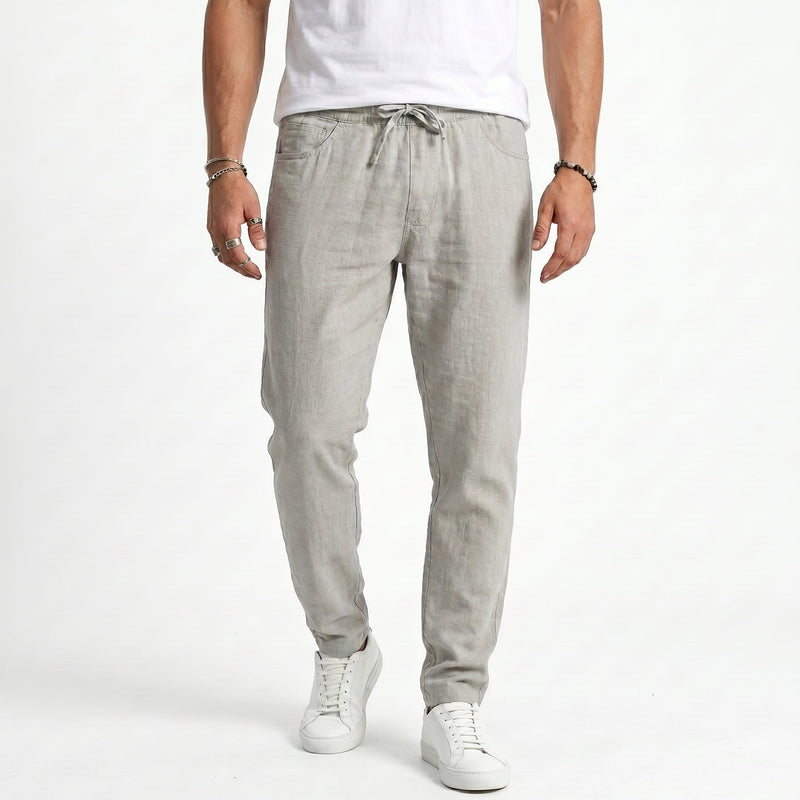 Varel | Pantaloni da spiaggia in lino