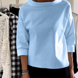 Top Slim Fit Donna – Adatto per Uso Quotidiano, Con Maniche Corte