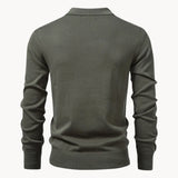 Polo Slim Fit da Uomo – Chiusura Lampo Corto, Adatta per Uso Casual e Quotidiano