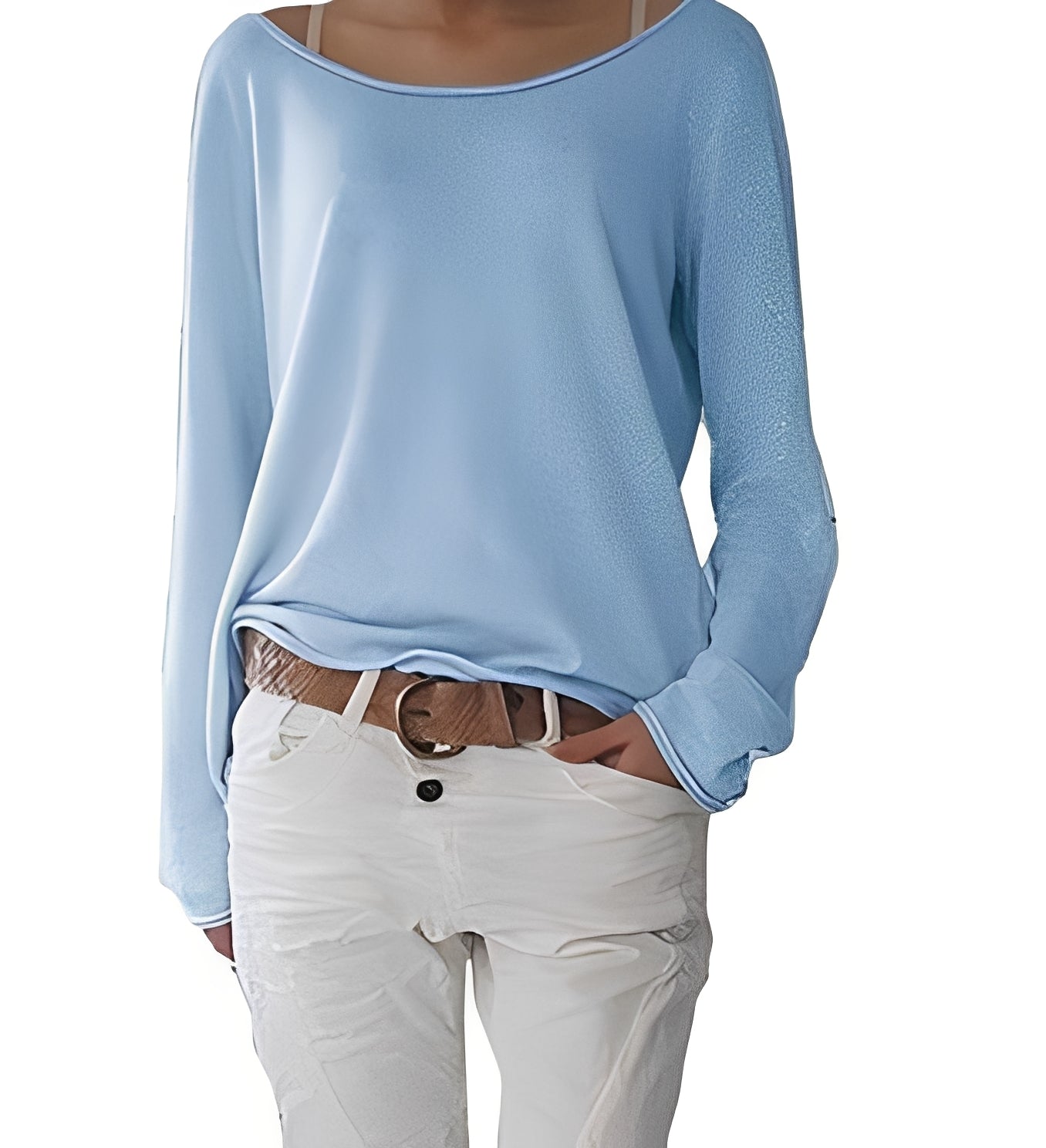 Maglione donna | Femminile e comodo con scollo a barchetta
