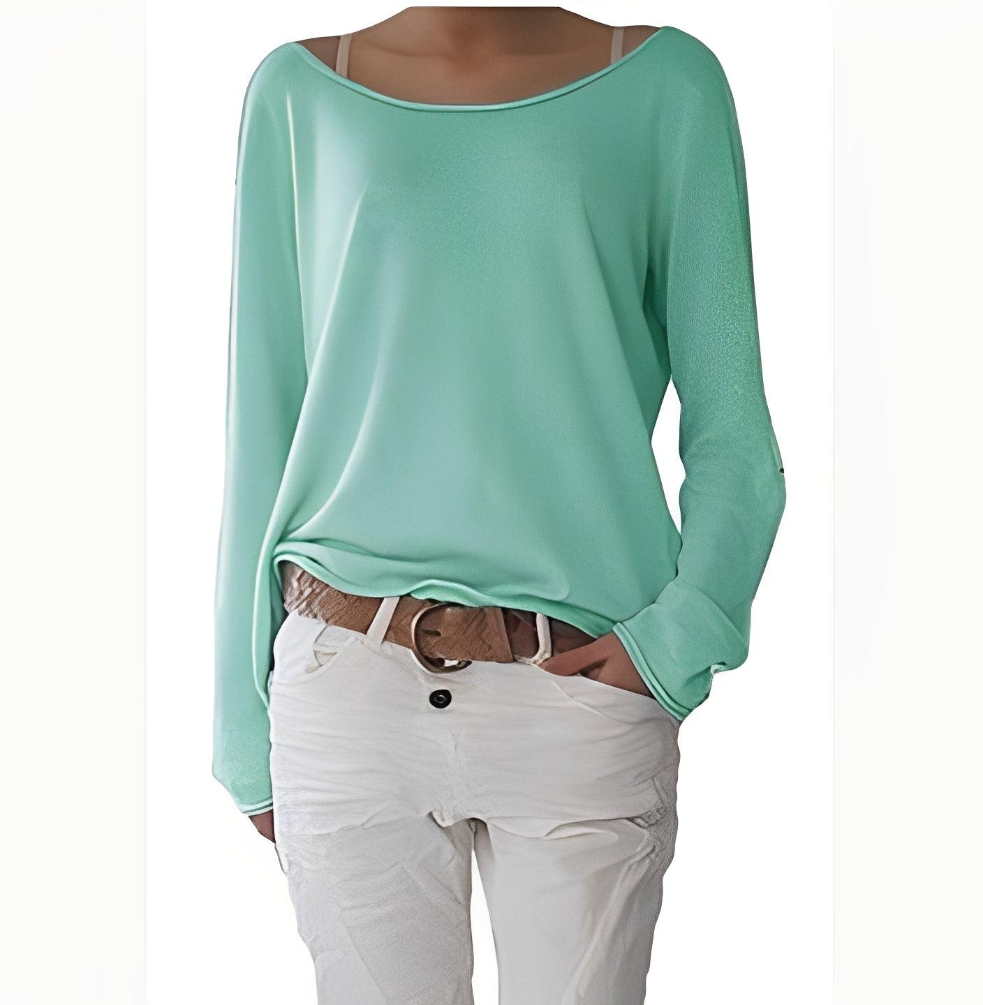 Maglione donna | Femminile e comodo con scollo a barchetta