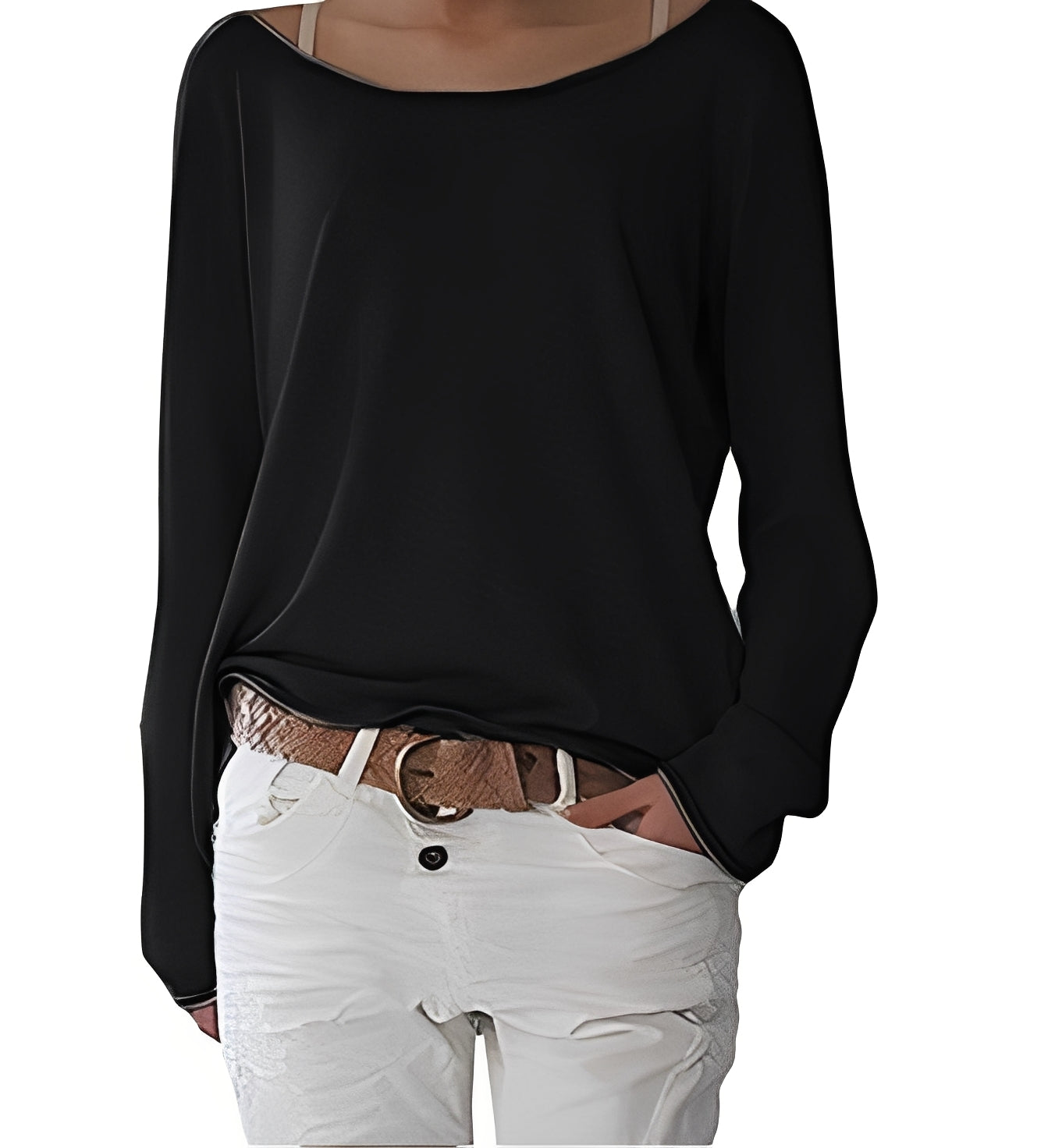 Maglione donna | Femminile e comodo con scollo a barchetta