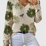 Maglione donna | Scollo a V e versatile