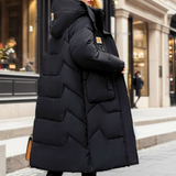 Donna - Cappotto invernale lungo - caldo e alla moda