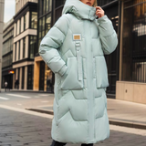 Donna - Cappotto invernale lungo - caldo e alla moda