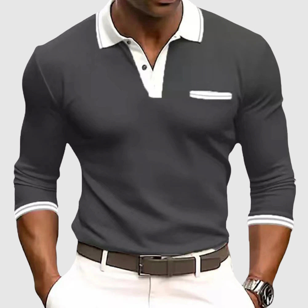 Varel | Camicia con dettagli a contrasto eleganti