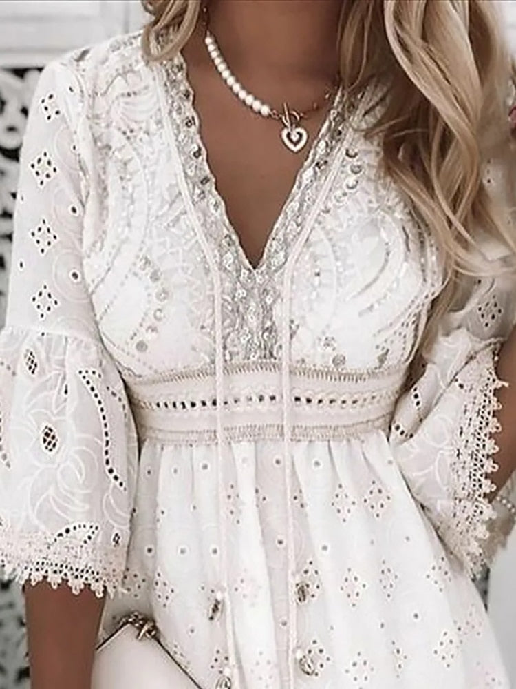 Abito A-line da Donna – Adatto per l'Estate, Uso Casual, Con Zip e Senza Maniche