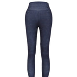 Donna - Jeggings alla moda a vita alta - Vestibilità trendy