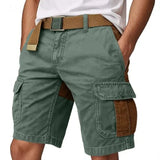 Varel | Pantaloni cargo corti estivi in cotone