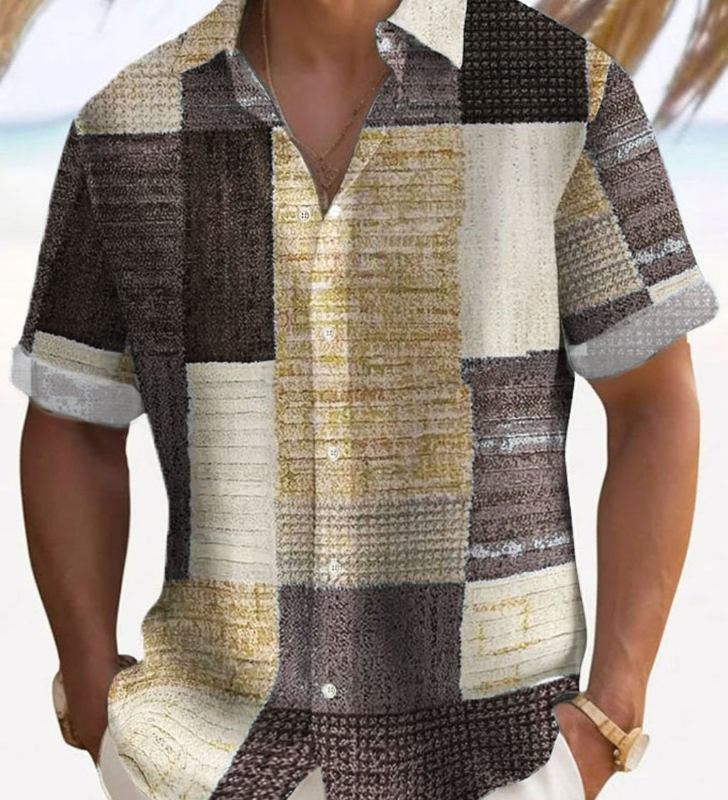 Varel | Camicia elegante a maniche corte