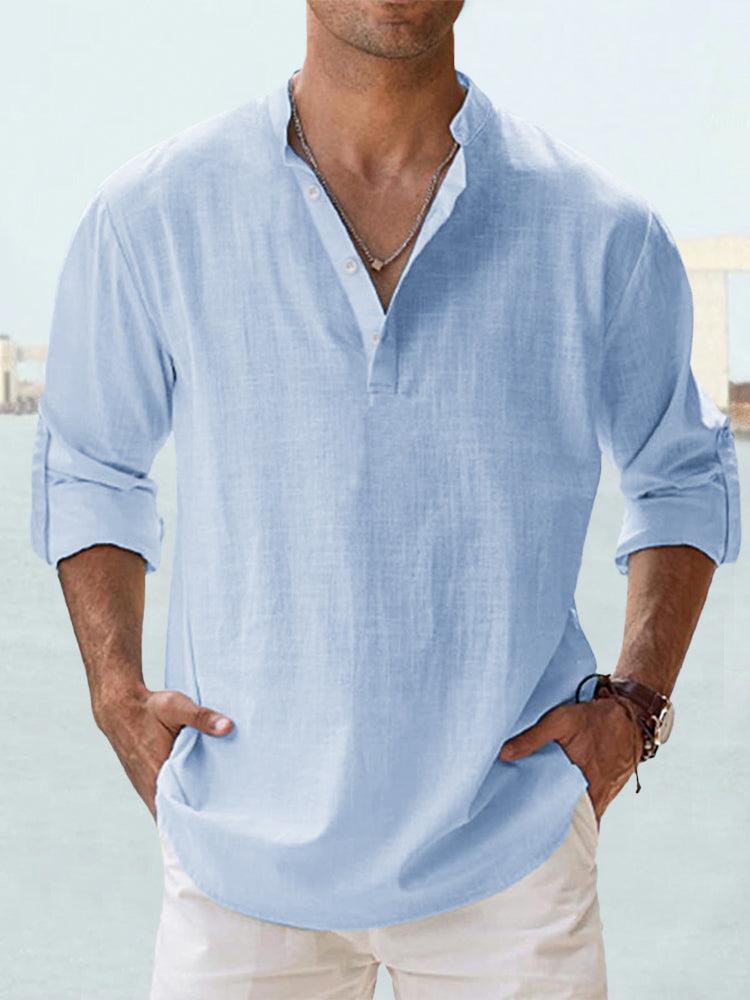 Varel | Camicia traspirante in lino