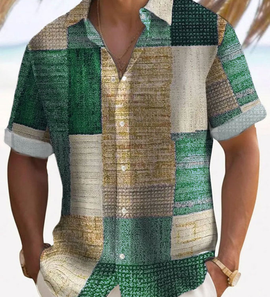 Varel | Camicia elegante a maniche corte
