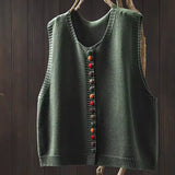 Cardigan da donna ampio – Scollo a V e maniche corte