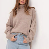 Varel | Pull con fessura sovradimensionata