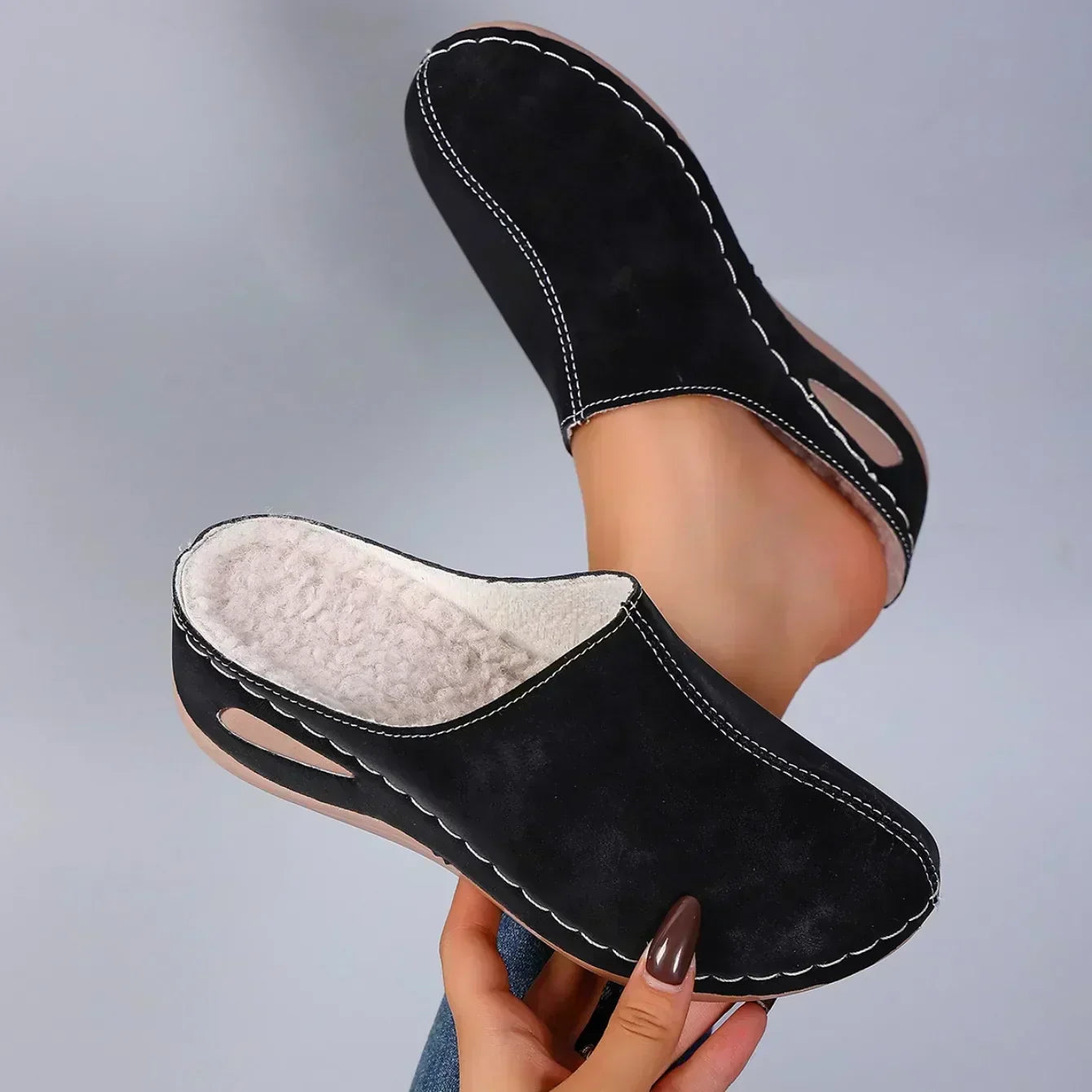 Anna™ | Pantofola con plantare ortopedico