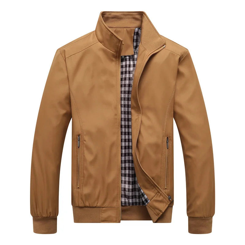 Letizia™ | Giacca Harrington con fodera a quadri